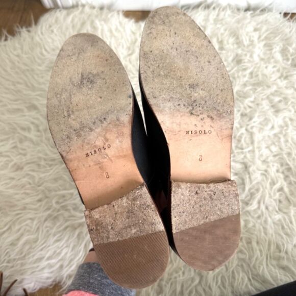 Nisolo Emma d'Orsay Oxford - Black Leather | Size 8 - Picture 8 of 11